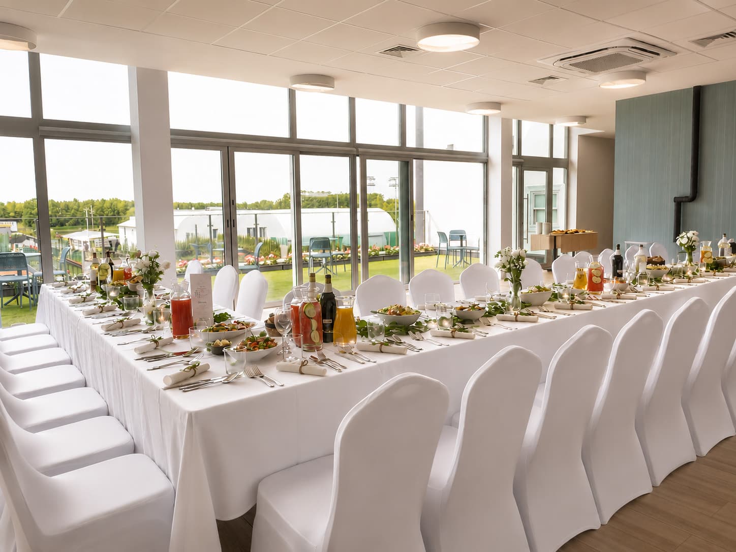 Hotel Kozerki — wnętrze sali na wesele